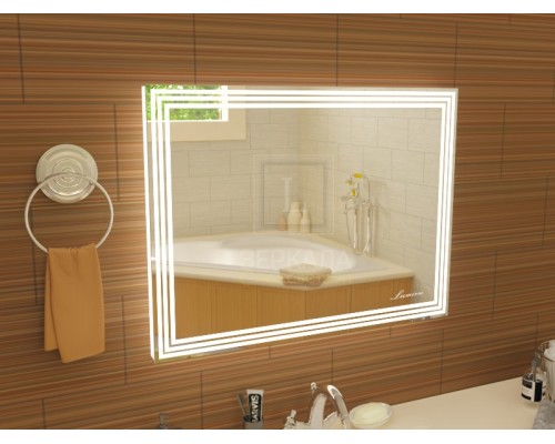 Зеркало в ванну с подсветкой Люмиро Экстра